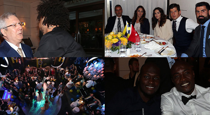 Şampiyon Fenerbahçe kupasını aldı Şampiyon Fenerbahçe kupasını aldı