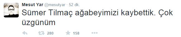 Mesut Yar açıkladı! Sümer Tilmaç Öldü mü? ( Sümer Tilmaç Kimdir? ) Mesut Yar açıkladı! Sümer Tilmaç Öldü mü? ( Sümer Tilmaç Kimdir? )