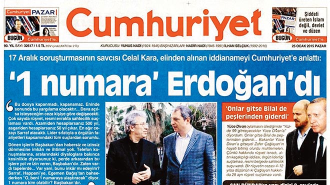 17 Aralık savcısından darbe itirafı: 1 numara Erdoğan'dı 17 Aralık savcısından darbe itirafı: 1 numara Erdoğan'dı