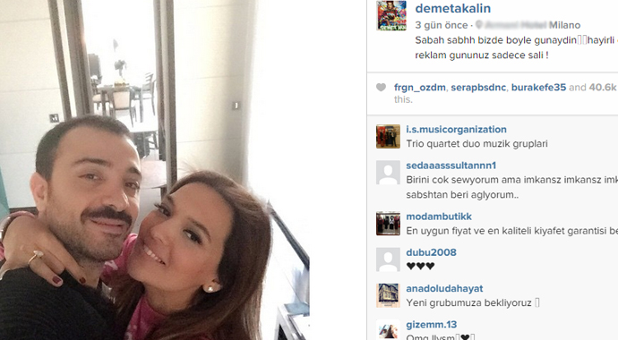 Ebru Gündeş ve Rıza Zarraf çiftinin ilk yolcuları Ebru Gündeş ve Rıza Zarraf çiftinin ilk yolcuları