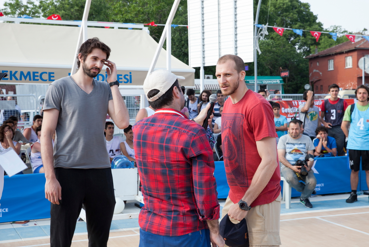 Ünlü basketbolcular İstanbul'da