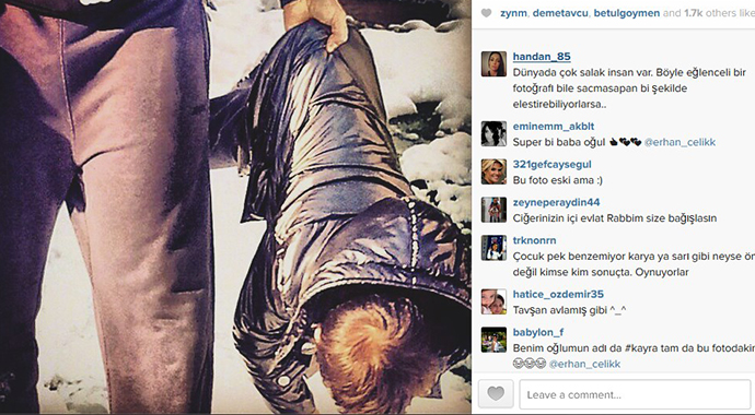 Erhan Çelik'in o fotoğrafına tepki yağdı 'Sıkıyorsa Gülben'in...' Erhan Çelik'in o fotoğrafına tepki yağdı 'Sıkıyorsa Gülben'in...'