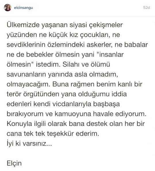 Elçin Sangu o haberlere isyan etti