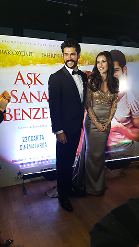 Aşk Sana Benzer filminin galası yapıldı Aşk Sana Benzer filminin galası yapıldı