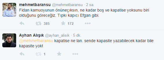 Baransu'yu rezil eden tweet! Baransu'yu rezil eden tweet!