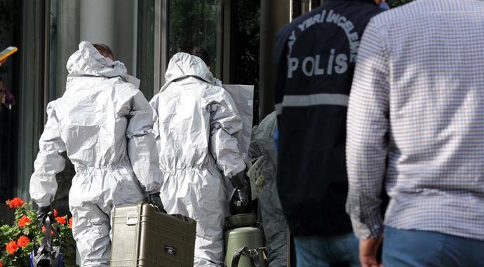 'Sarı toz alarmı' 7 kişi hastaneye kaldırıldı