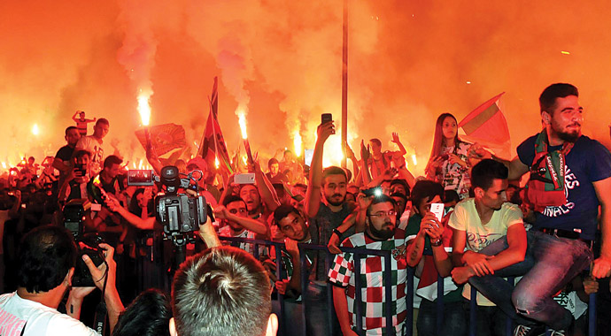 Pınar Karşıyaa'da şampiyonluk coşkusu sürüyor