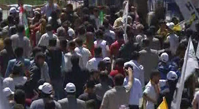 HDP'nin Erzurum mitinginde gerginlik