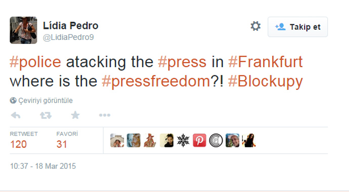 Alman polisinden dünyaya 'demokrasi' dersi: 300'den fazla yaralı var!