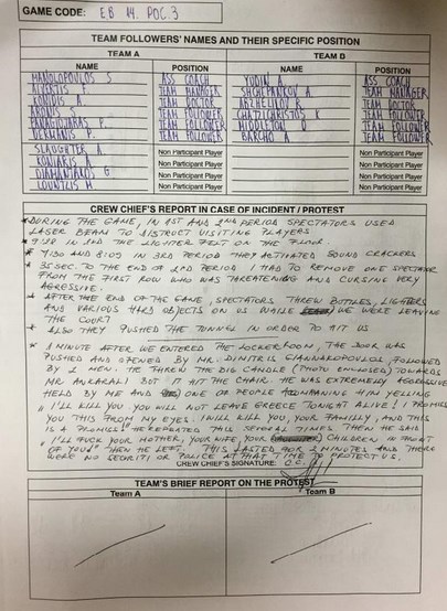 Türk hakem ölümle tehdit ediliyor Türk hakem ölümle tehdit ediliyor