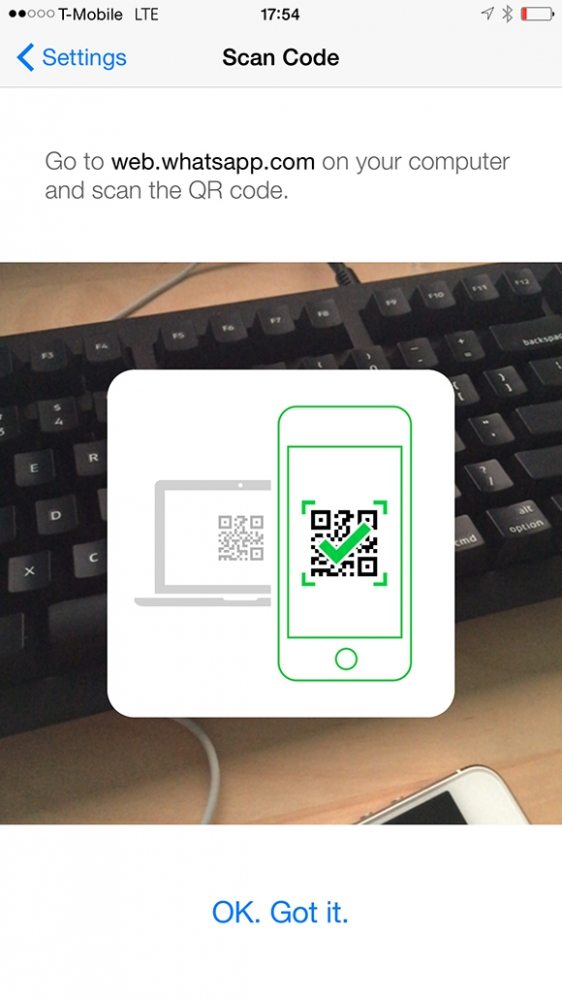 Artık Whatsapp Web'i iPhone ile kullanabileceksiniz Artık Whatsapp Web'i iPhone ile kullanabileceksiniz