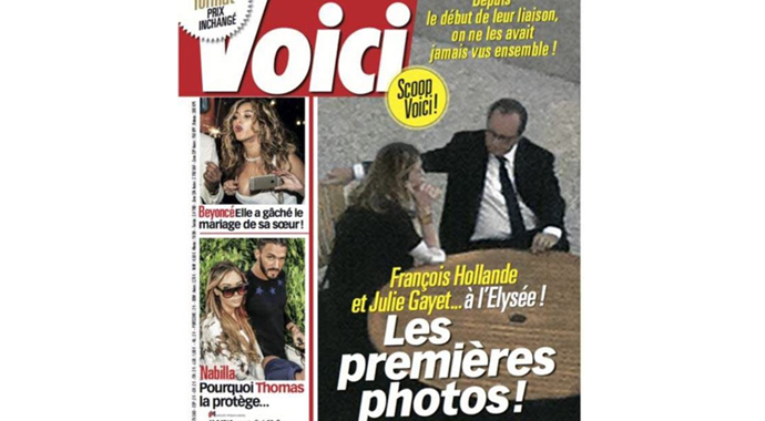 İşte Hollande ve Gayet'in gizli çekilen fotoğrafı İşte Hollande ve Gayet'in gizli çekilen fotoğrafı