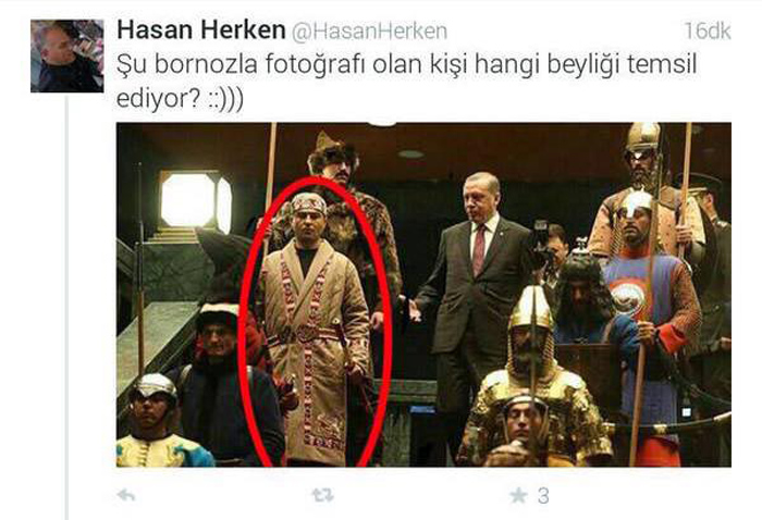 16 Türk Devleti ile dalga geçen dekana bornoz gönderdiler 16 Türk Devleti ile dalga geçen dekana bornoz gönderdiler