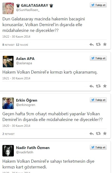 Volkan'ın pozisyonuna Galatasaraylılar isyan etti Volkan'ın pozisyonuna Galatasaraylılar isyan etti
