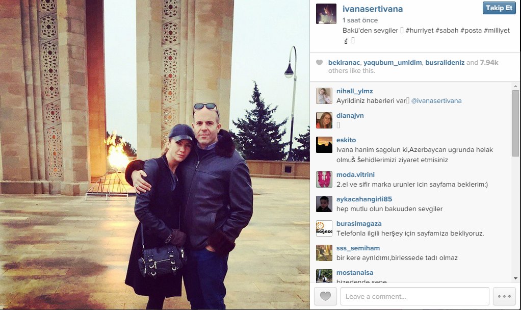 Ivana Sert ile Sinan Akıman barıştı Ivana Sert ile Sinan Akıman barıştı