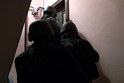 İstanbul'daki müthiş PKK operasyonu kamerada!