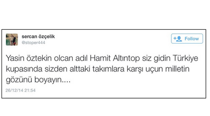 İşte Galatasaraylı futbolcuları kızdıracak o tweet İşte Galatasaraylı futbolcuları kızdıracak o tweet