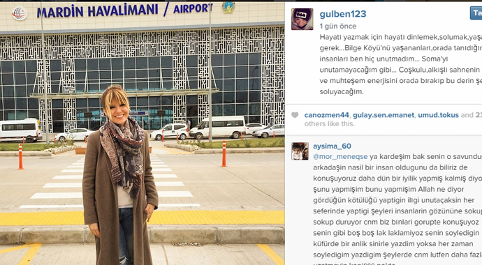 Gülben Ergen Mardin'de Gülben Ergen Mardin'de