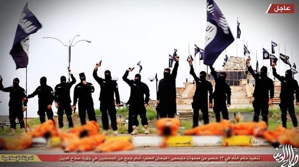 IŞİD, 13 Sunni'yi sokak ortasında kurşuna dizdi