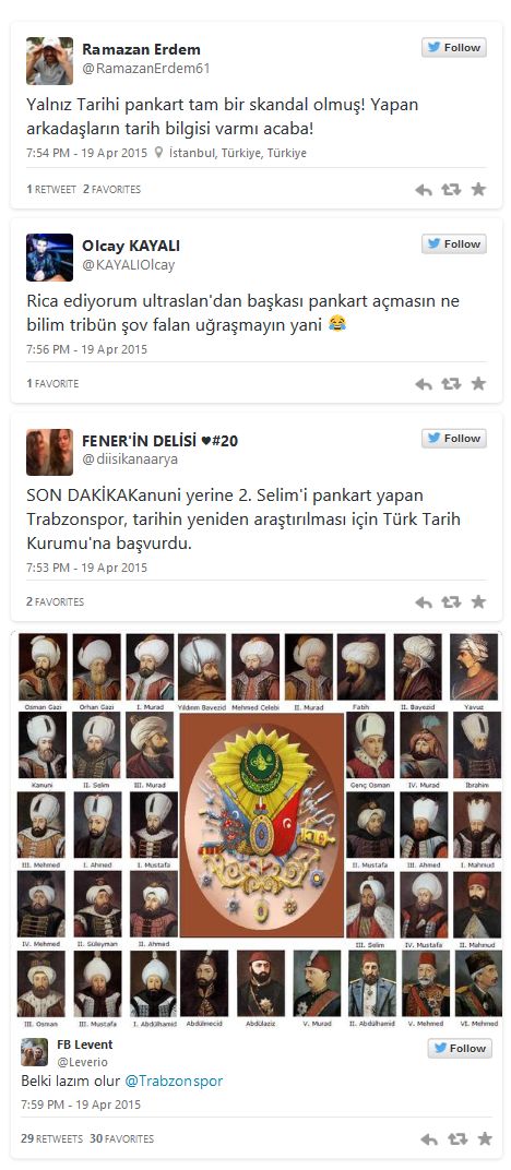 Tarihi pankartta inanılmaz hata!