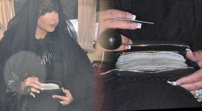 Bülent Ersoy, 'sarma' için bir tomar para çıkardı