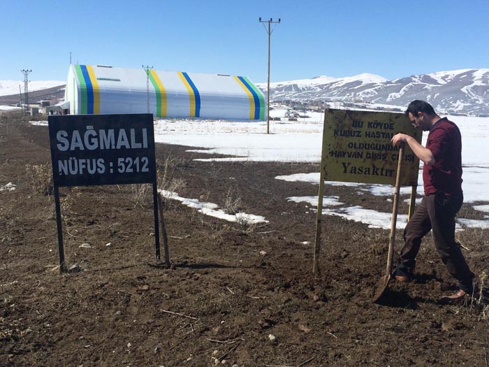 Van'da kuduz vakası!