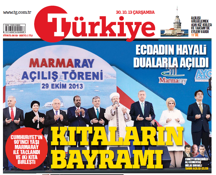 Evet milletçe alkışlıyoruz