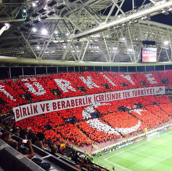 Arena'da muhteşem koreografi! Arena'da muhteşem koreografi!