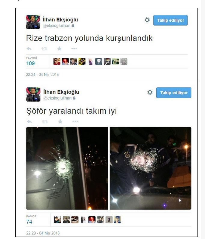 Saldırı sonrası Fenerbahçe'den ilk açıklama: 'Vahşet' Saldırı sonrası Fenerbahçe'den ilk açıklama: 'Vahşet'