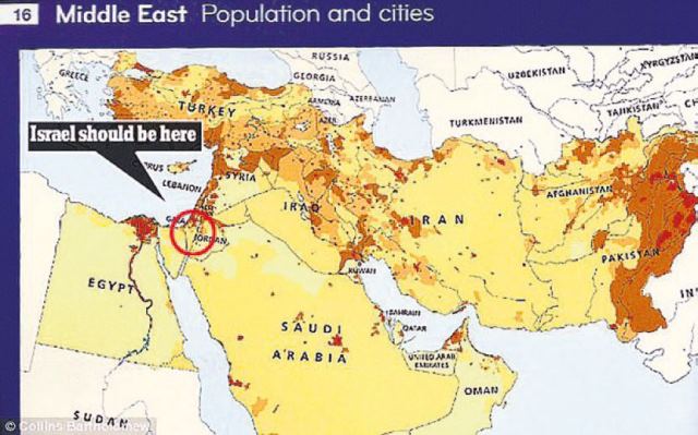 Murdoch İsrail'i sildi