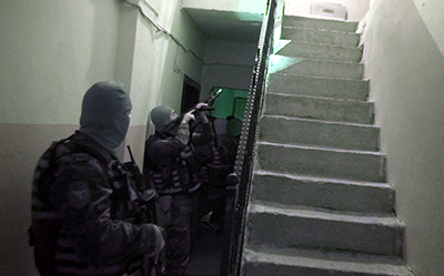 İstanbul'daki müthiş PKK operasyonu kamerada!