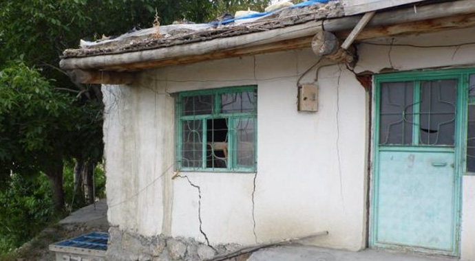 Malatya'da heyelan meydana geldi!