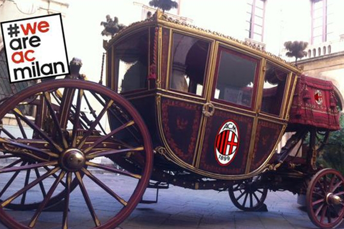 Milan alay konusu oldu Milan alay konusu oldu