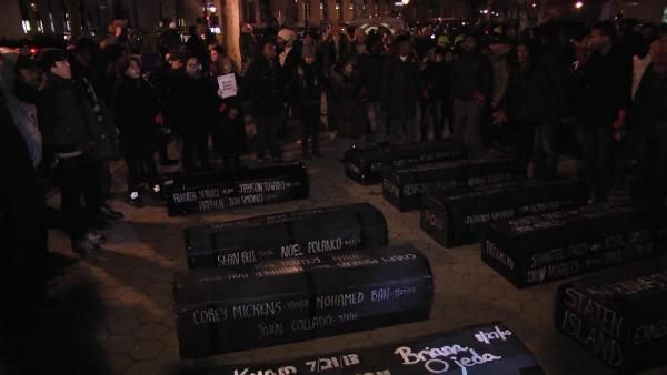 Amerikalılar adalet için New York'u işgal etti Amerikalılar adalet için New York'u işgal etti