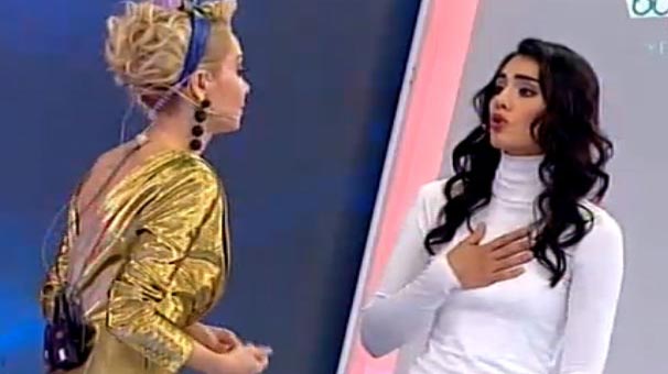 Bu Tarz Benim'de Nur Bozar Nihat Doğan diyaloğu (Nur Bozar elendi)