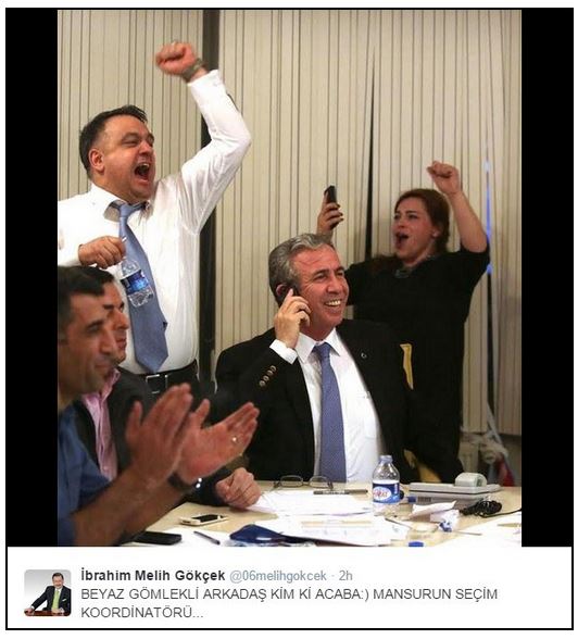 Gökçek fena yakaladı!