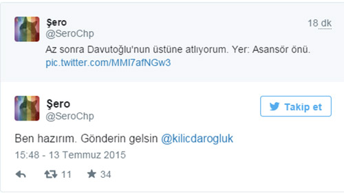CHP'nin kedisi Şero'dan ilginç tweet CHP'nin kedisi Şero'dan ilginç tweet