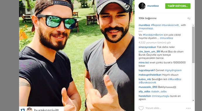 Murat Boz ve Burak Özçivit aynı filmde! Murat Boz ve Burak Özçivit aynı filmde!