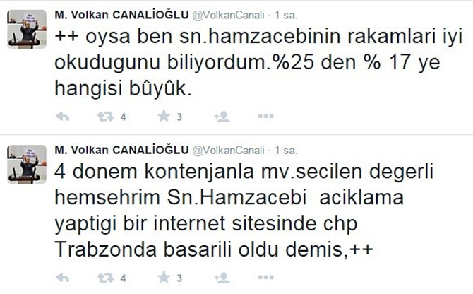 CHP'li vekiller Twitter'da birbirine girdi!