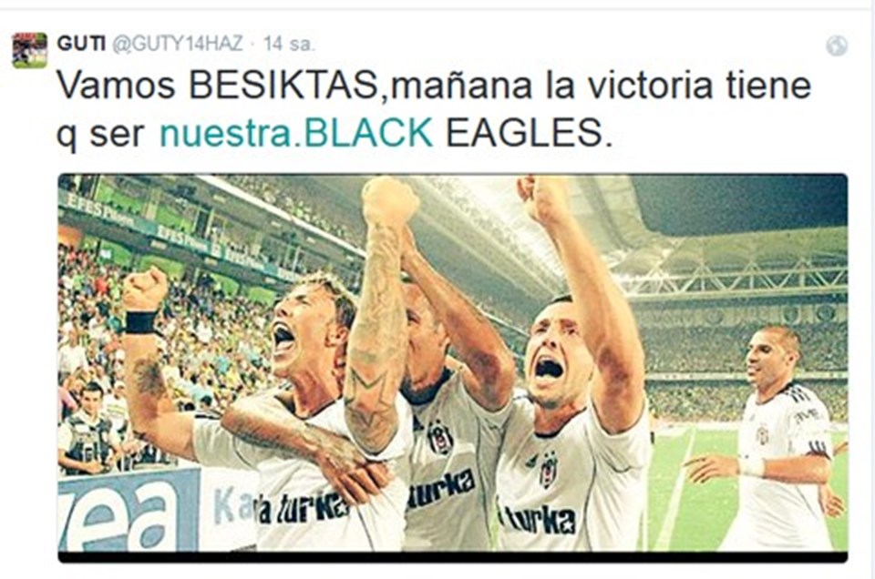 Guti'den eski takımına derbi mesajı Guti'den eski takımına derbi mesajı