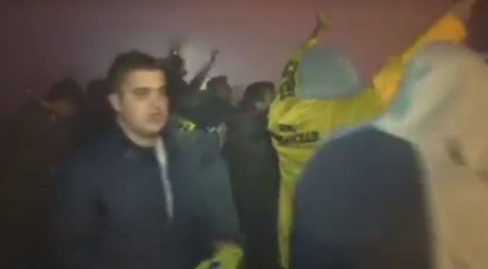 Gaziantep'te Fenerbahçe'ye olaylı karşılama Gaziantep'te Fenerbahçe'ye olaylı karşılama