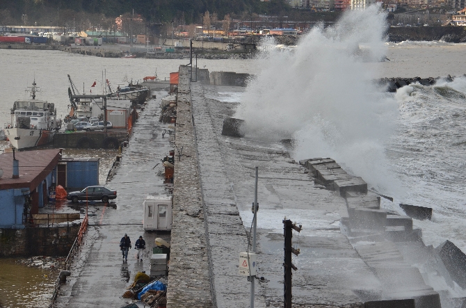 Karedeniz'de korkutan görüntü