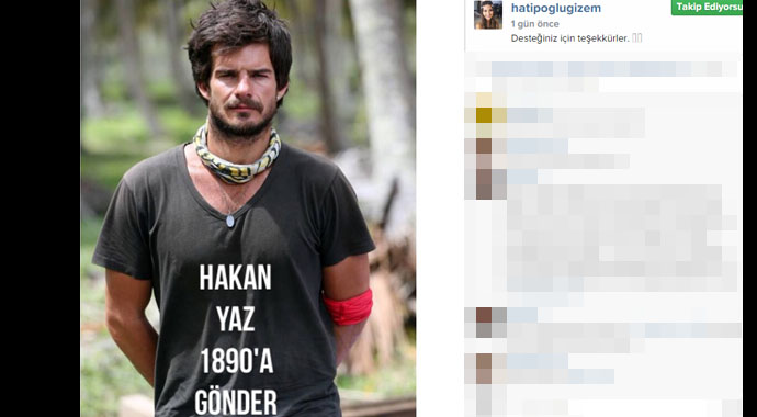 Gizem Hatipoğlu eşi için destek istedi Gizem Hatipoğlu eşi için destek istedi