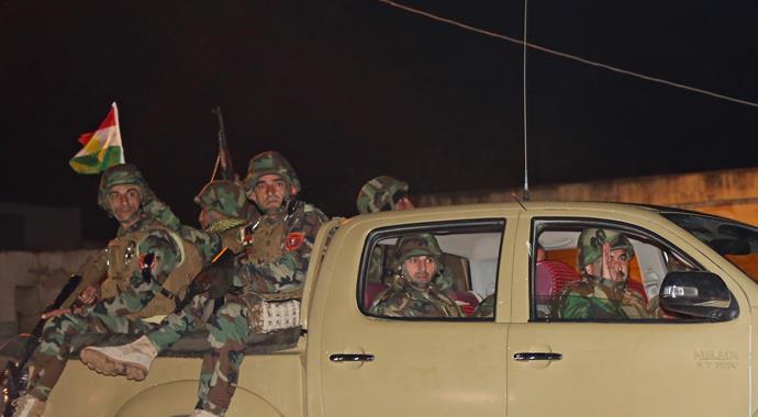 Peşmerge 43 saat sonra Kobani'ye gitti