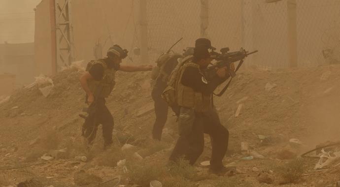 Ramadi'ye ilk askeri operasyon başladı