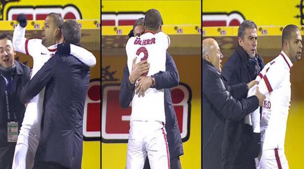 Melo ile Hamzaoğlu'nun gol sevinci olay oldu! Melo ile Hamzaoğlu'nun gol sevinci olay oldu!