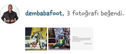 Demba Ba, taraftarı şaşırttı! Demba Ba, taraftarı şaşırttı!