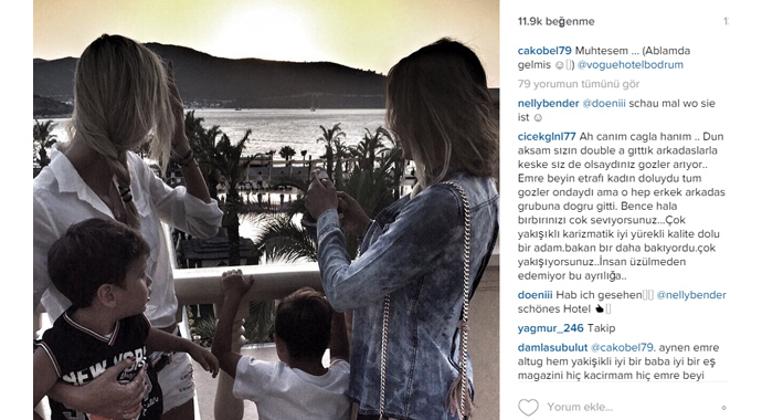 Emre Altuğ'dan Çağla Şikel'e gönderme