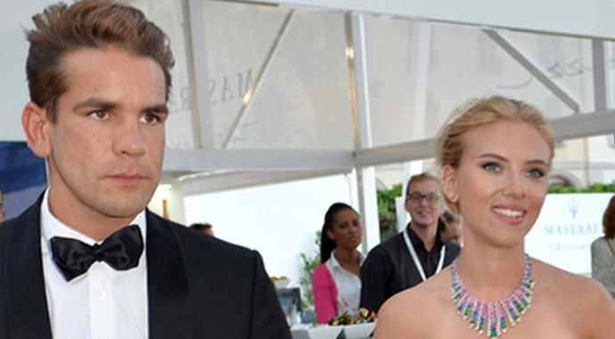 Scarlett Johansson evlendi Scarlett Johansson evlendi