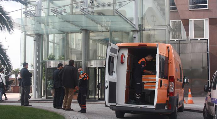 'Sarı toz alarmı' 7 kişi hastaneye kaldırıldı